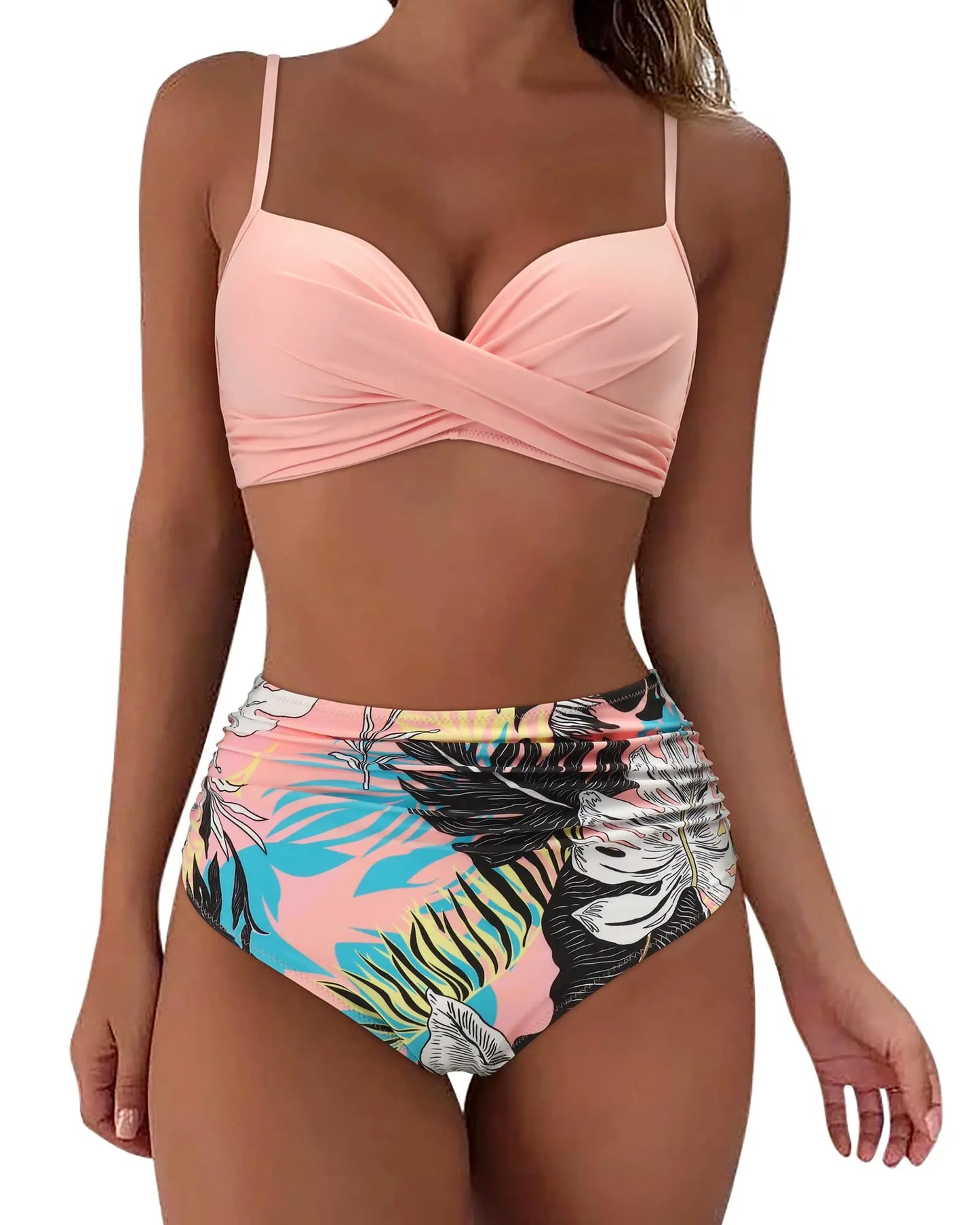Vintage High Waist Bikini