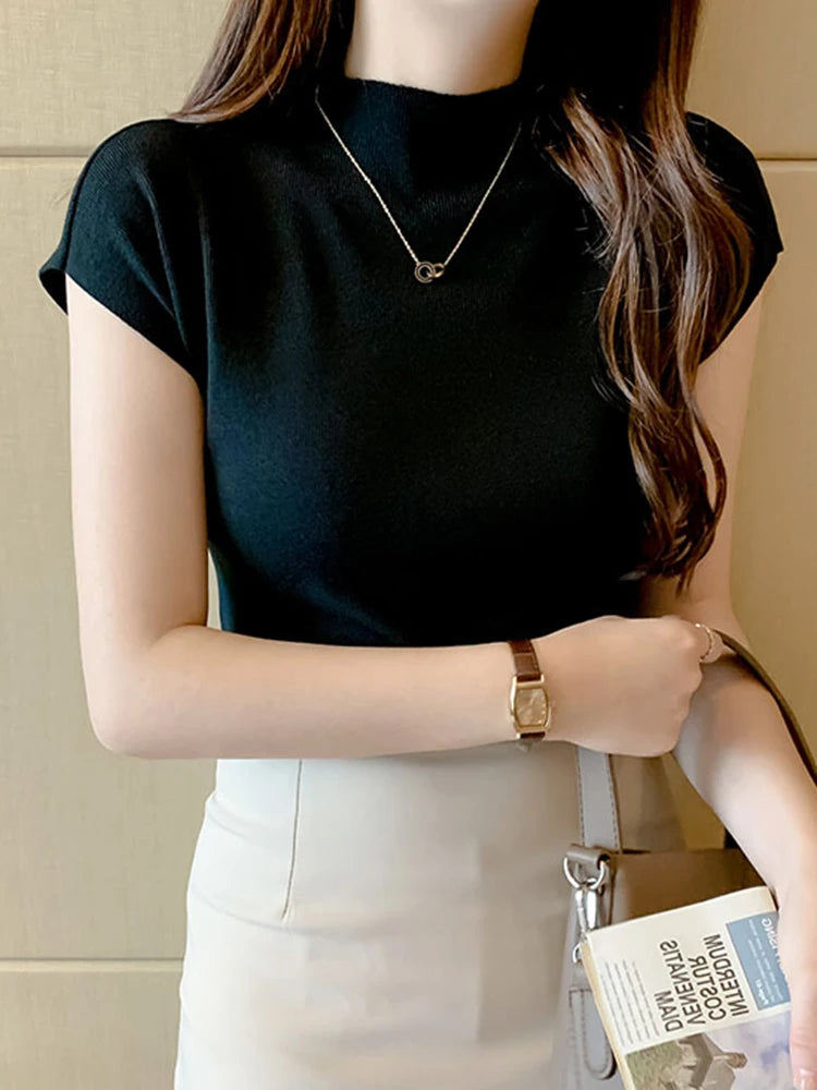 Knitted Sleeveless Top