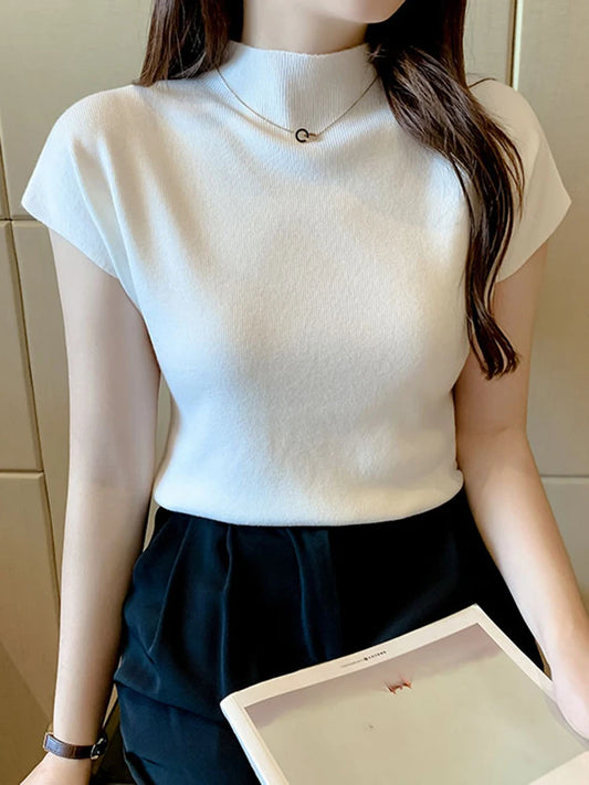 Knitted Sleeveless Top