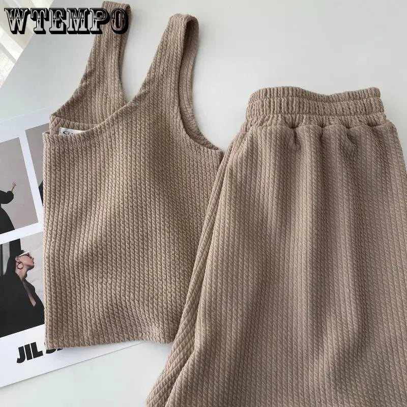 Casual Top and Shorts Set