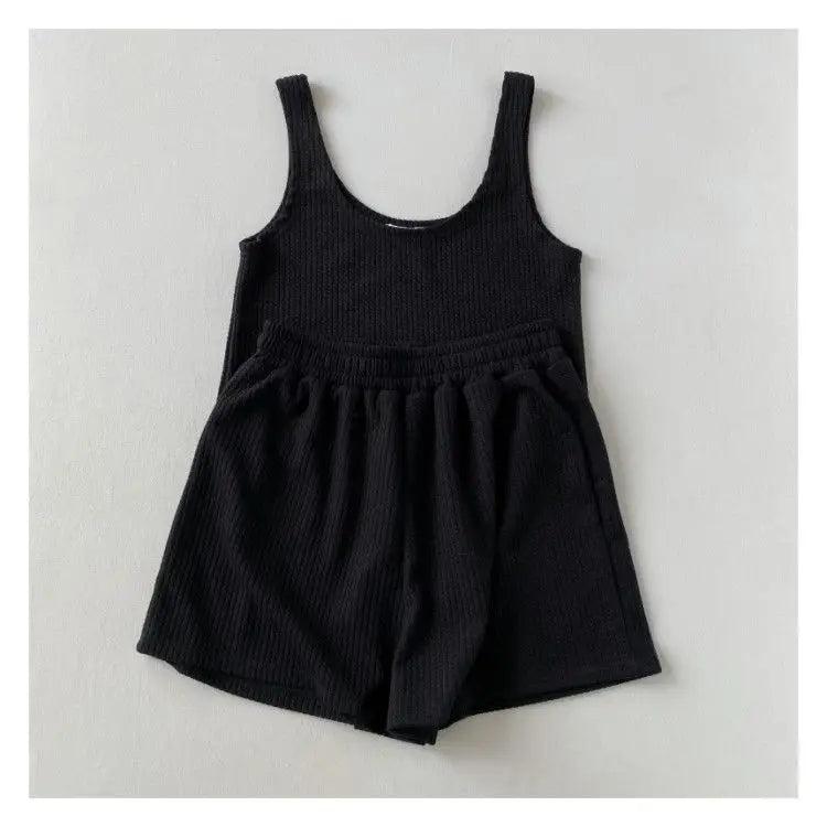 Casual Top and Shorts Set