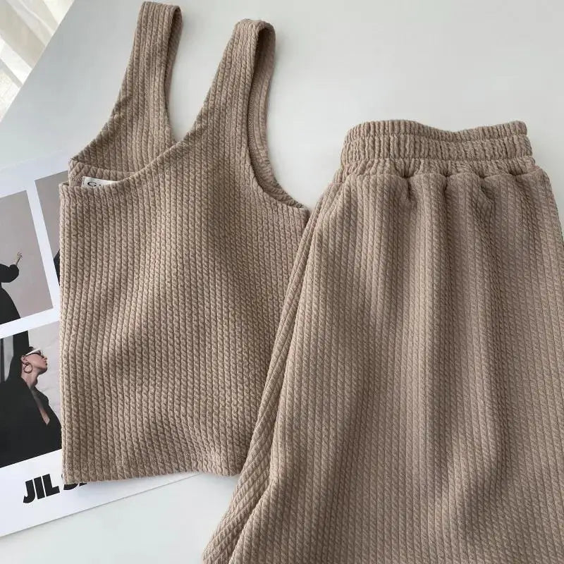 Casual Top and Shorts Set