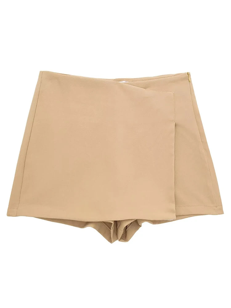 High Waist Skort