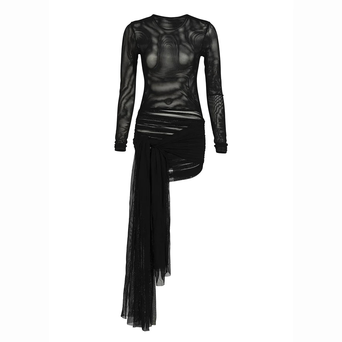 1 Piece Cover-Ups Mesh Dress