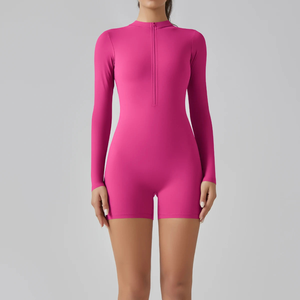 Zipper Tracksuit Set