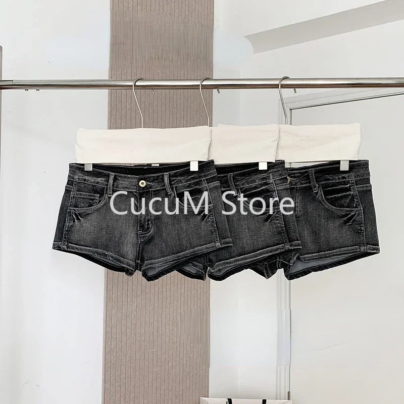 Low Rise Jean Shorts