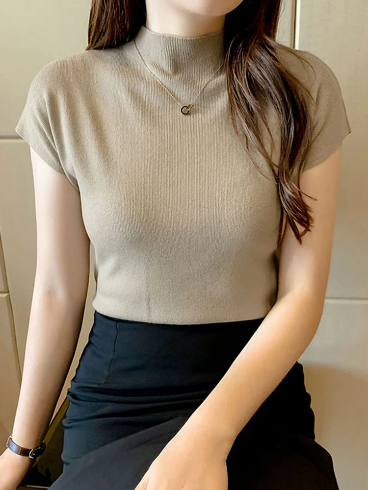 Knitted Sleeveless Top