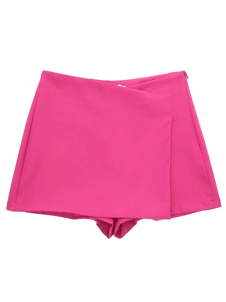 High Waist Skort