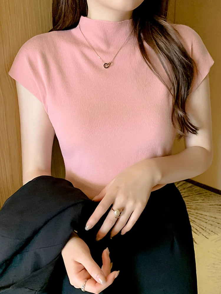 Knitted Sleeveless Top