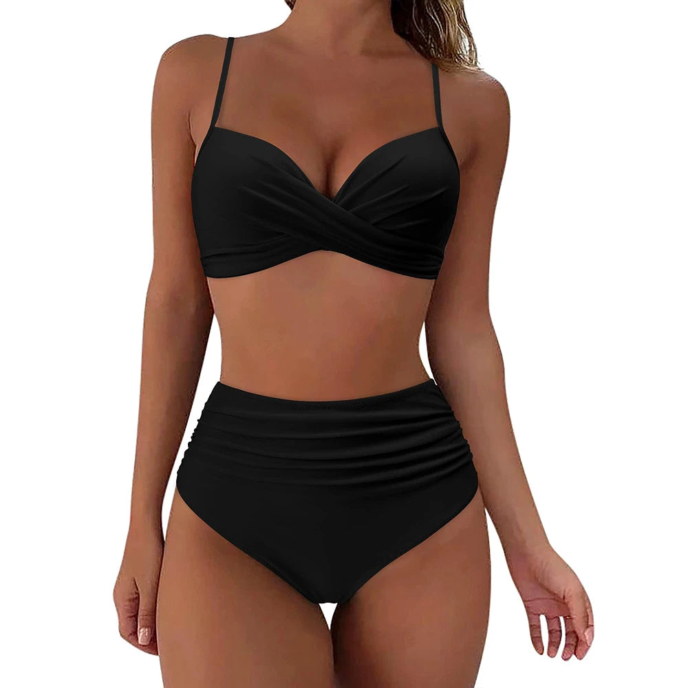 Vintage High Waist Bikini